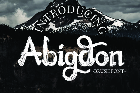 Abigdon: The Handwritten Font for Authentic Brand Identity