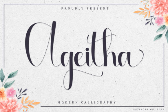 Ageitha: The Handwritten Typeface That Elevates Digital Branding
