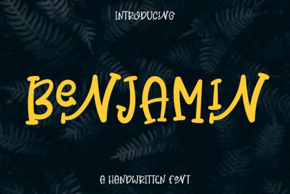 Benjamin Font: A Quirky Handwritten Typeface for Modern Web Design