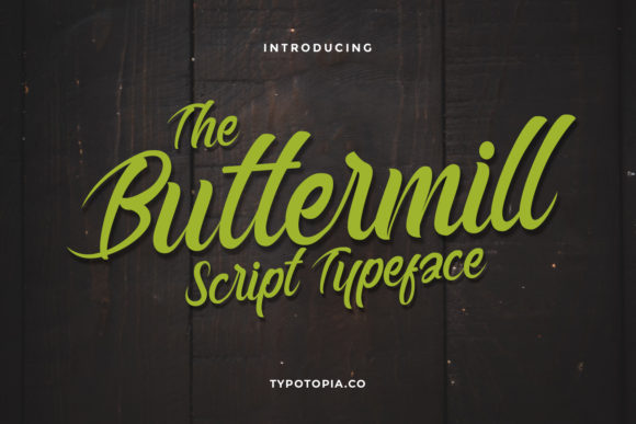 Buttermill Font: Elevate Your Brand with a Handwritten Typeface