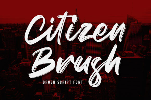 Citizen Brush: A Handwritten Typeface for Thoughtful Design