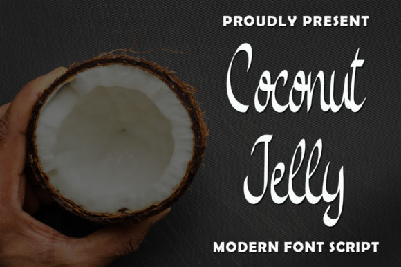 Coconut Jelly: A Handwritten Font for Boutique Brands and Crafters