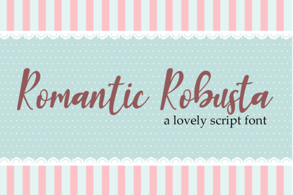 Enhancing Web Design with the Romantic Robusta Typeface