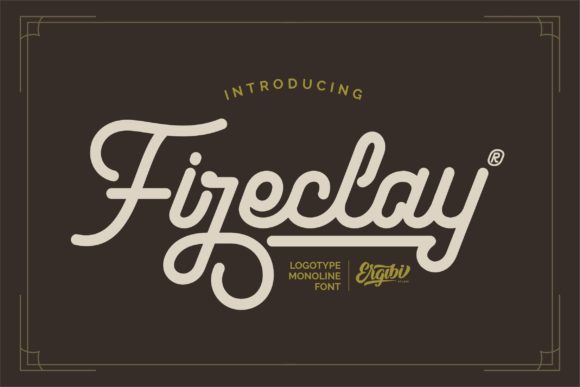 Fireclay Typeface Review: A Delicate Script for Elegant Branding