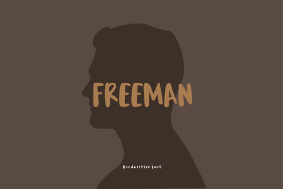 Freeman Font: A Handwritten Typeface for Business Branding