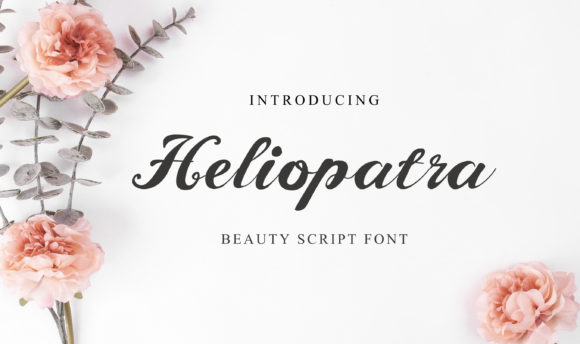 Heliopatra: A Handwritten Font That Elevates Your Brand