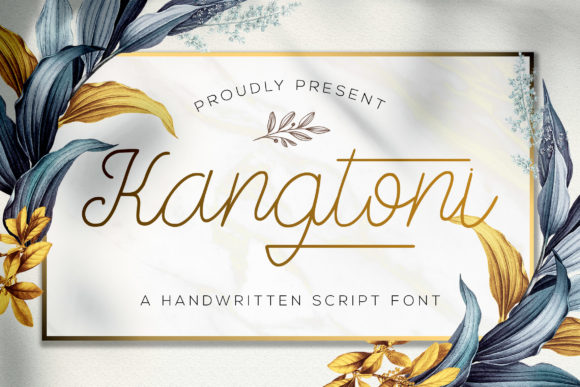 Kangtoni: A Handwritten Font That Brings Your Craft to Life