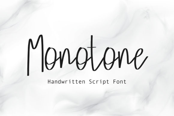 Monotone Handwritten Font: A Practical Choice for Small Business Branding