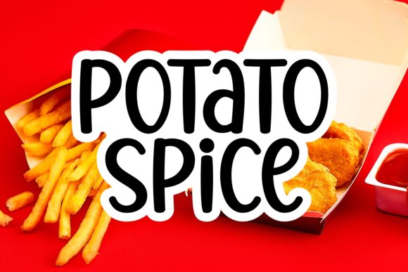 Potato Spice: A Handwritten Font for Editorial Design
