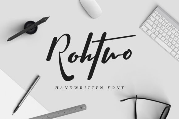 Rohtwo Font Review: A Modern Handwritten Typeface for Brand Identity