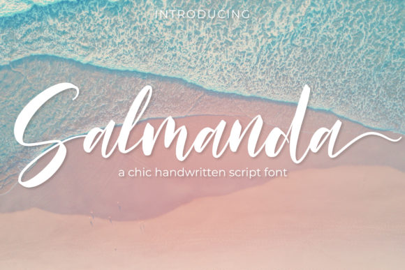 Salmanda: The Handwritten Font That Elevates Small Business Branding