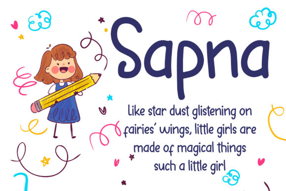 Sapna: A Handwritten Typeface for Editorial Design