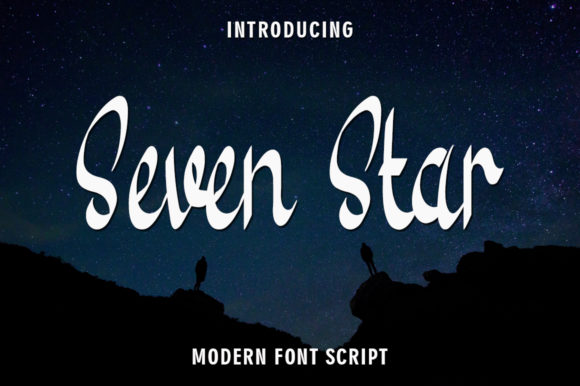 Seven Star Font: A Handwritten Typeface for Editorial Warmth