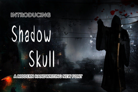 Shadow Skull Font: A Stylish Typeface for Spooky Branding