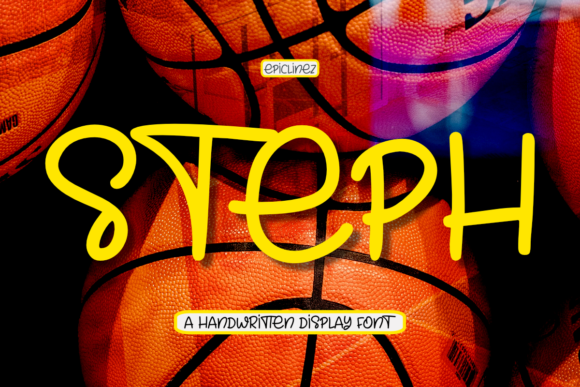 Steph Font: A Handwritten Typeface for Digital Design