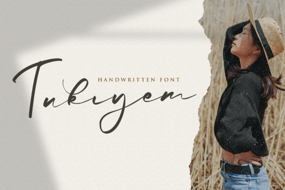 Tukiyem: A Handwritten Typeface for Digital Elegance
