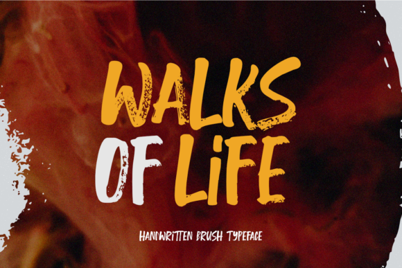 Walks of Life: A Handwritten Typeface for Editorial Design