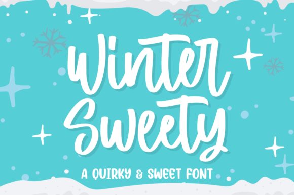 Winter Sweety Font Review: A Playful Handwritten Typeface for Creative Brands